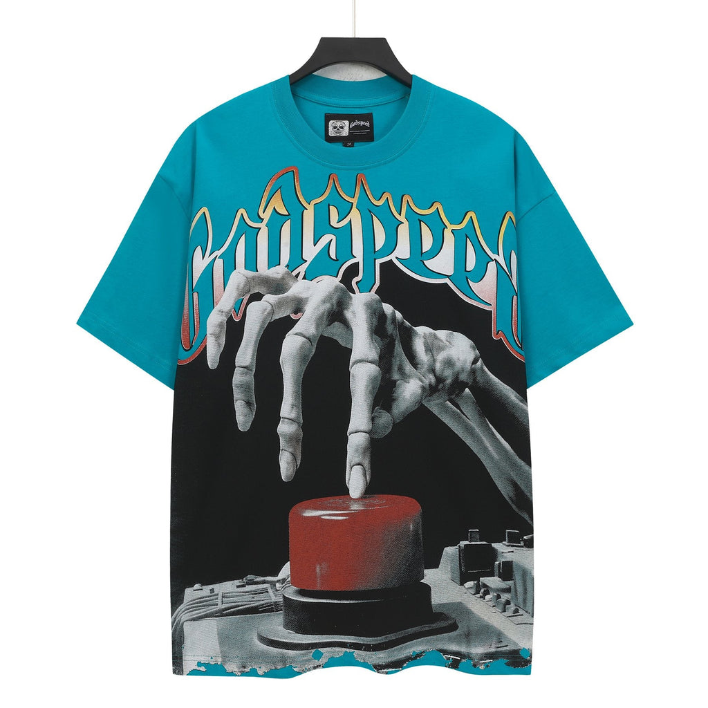 Godspeed Out of Many One Graphic T-Shirt — front