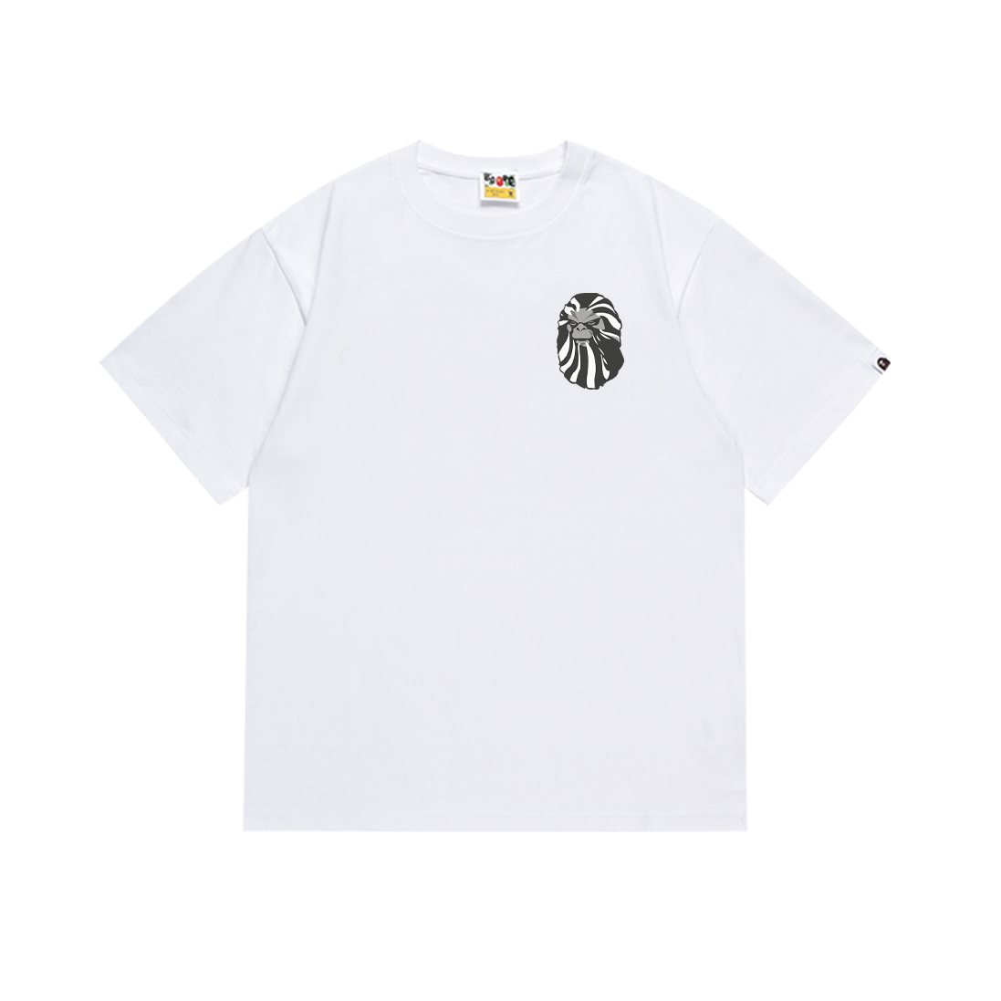 BAPE Animal-Head Back Graphic T-Shirt — front