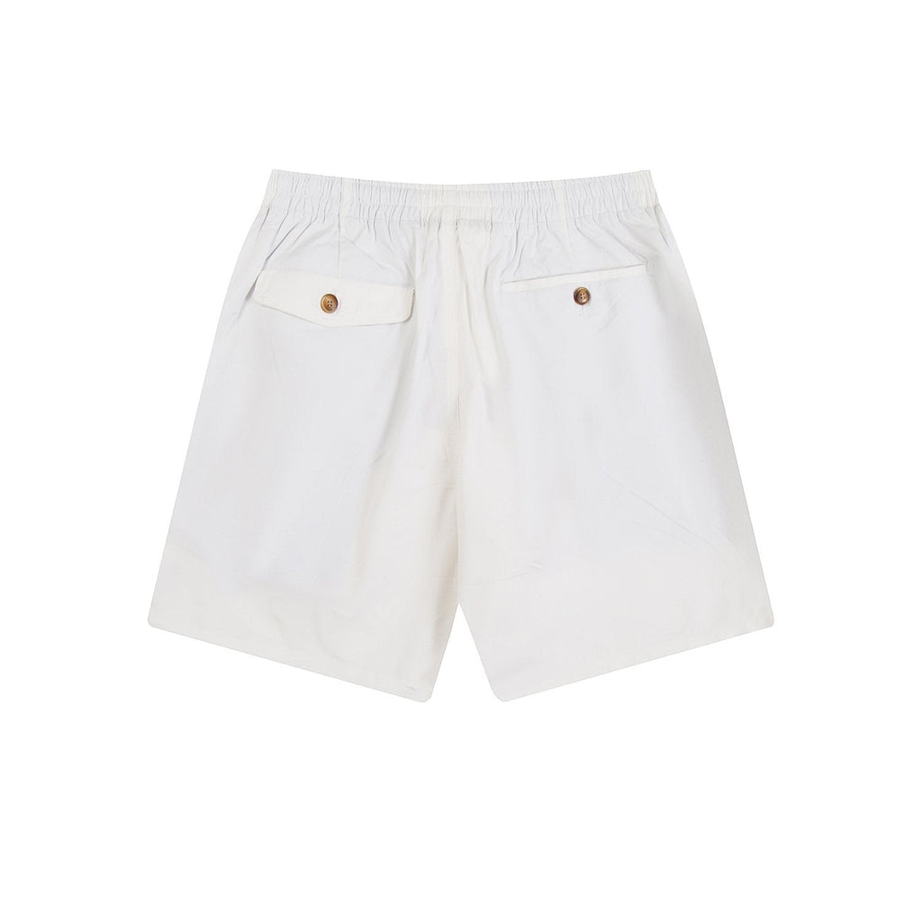 Test2-Ralph Lauren Drawstring Cotton Shorts — back
