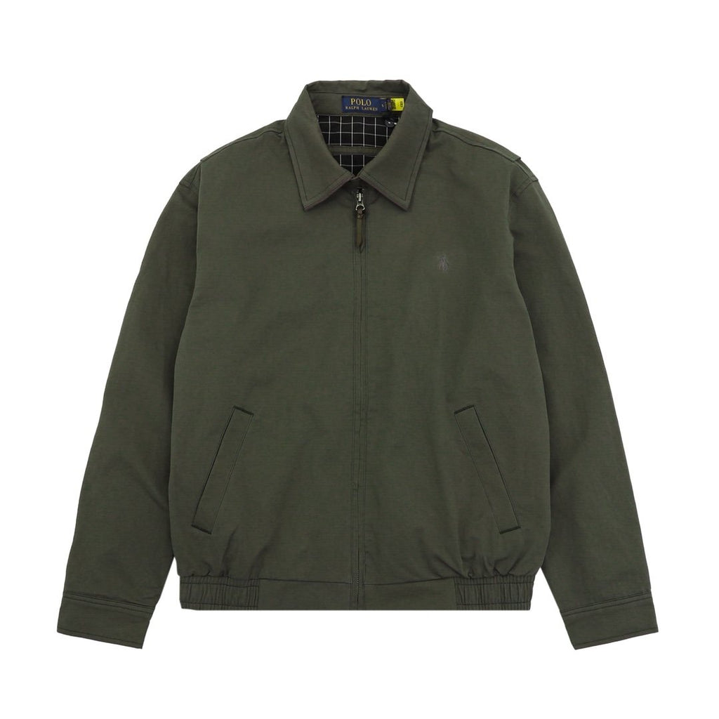Test2-Ralph Lauren Embroidered Pony Zip-Up Jacket — front